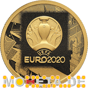 50 Rubel UEFA EURO Fussball EM 2020